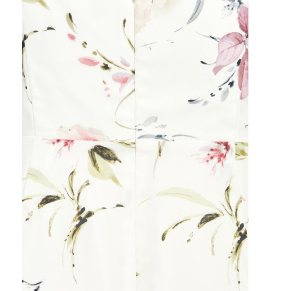 City Chic Darling Sleeveless Floral Midi Dress 18 - Picture 4 of 6